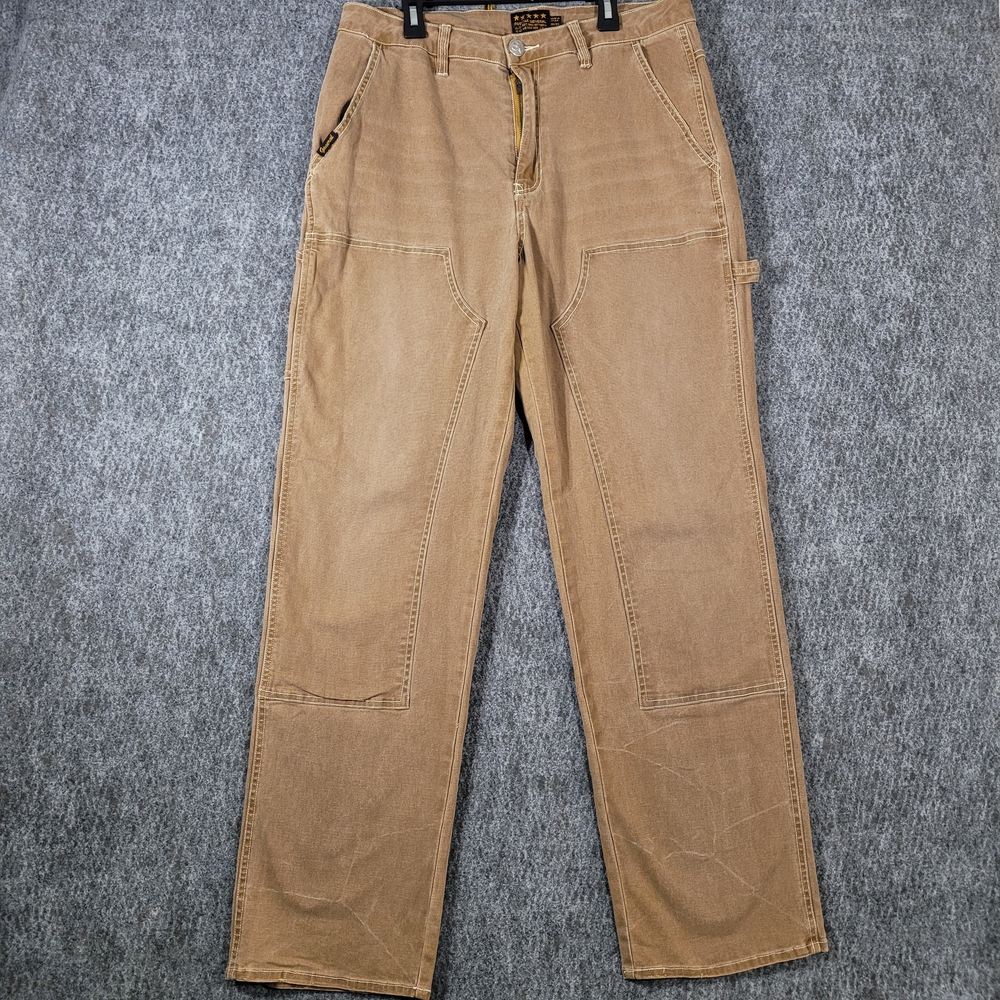 Five Star General Double Knee Carpenter Pants Trousers Brown Women's Size 11/31